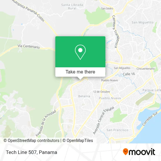 Tech Line 507 map