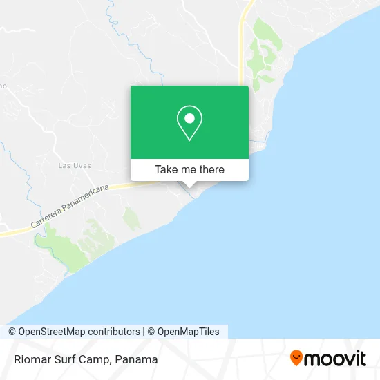 Riomar Surf Camp map