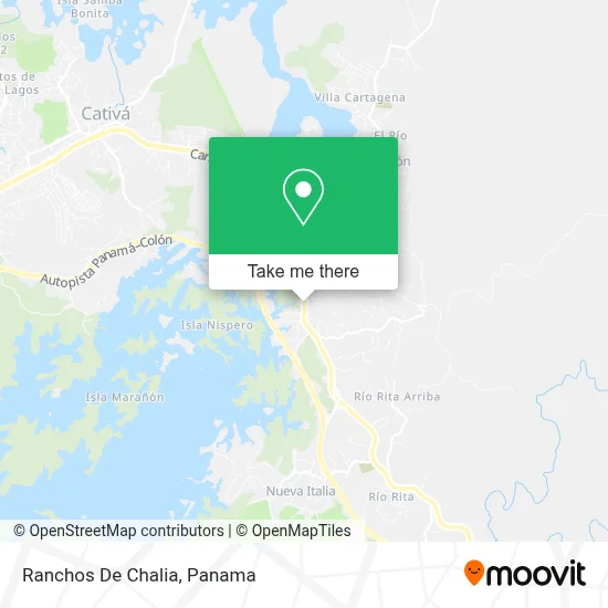 Ranchos De Chalia map