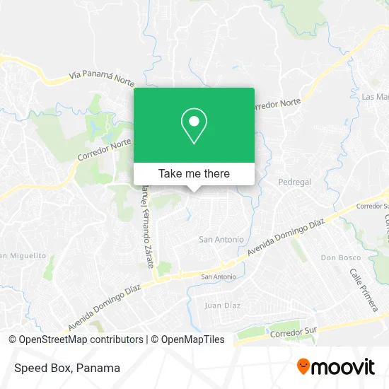 Speed Box map