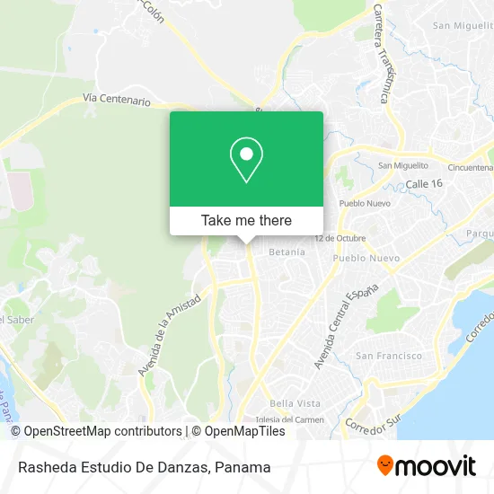 Rasheda Estudio De Danzas map