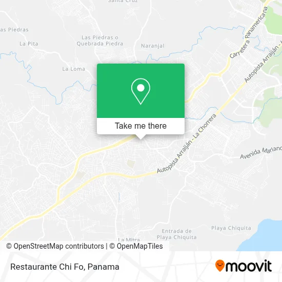 Restaurante Chi Fo map