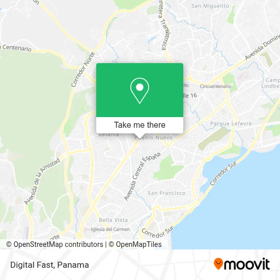 Digital Fast map