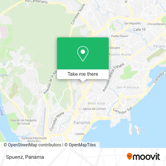 Spuenz map