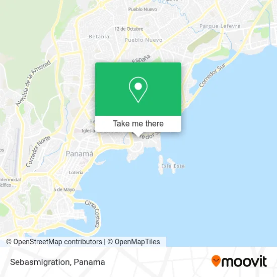 Sebasmigration map