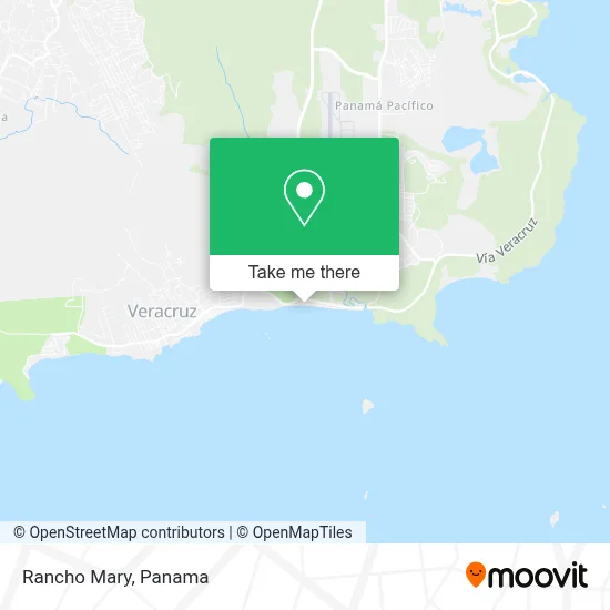 Rancho Mary map