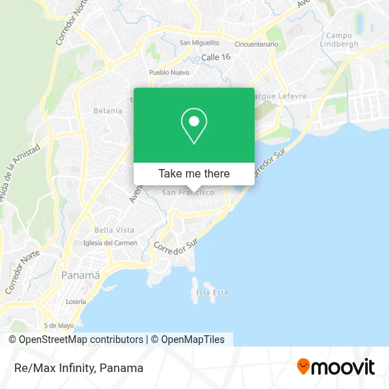 Re/Max Infinity map