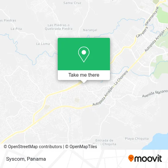 Syscom map