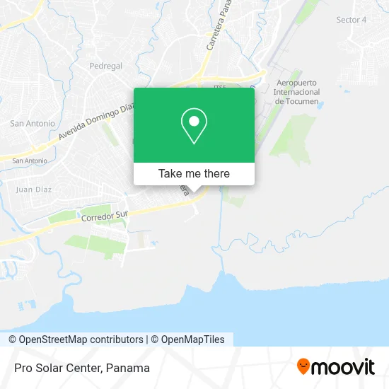 Pro Solar Center map