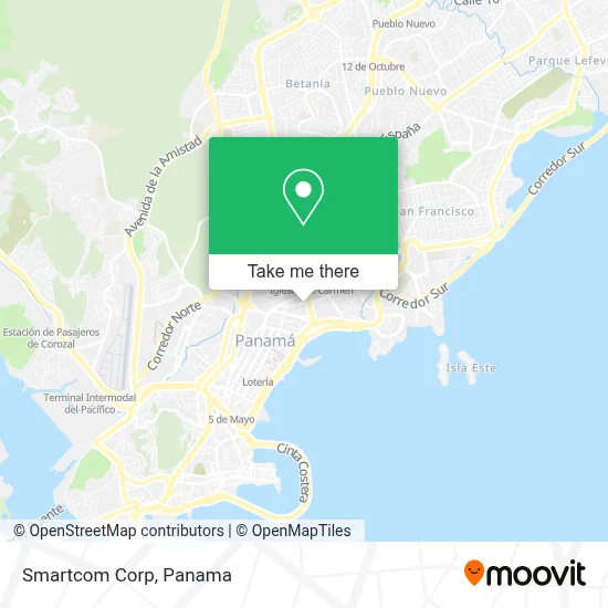 Smartcom Corp map
