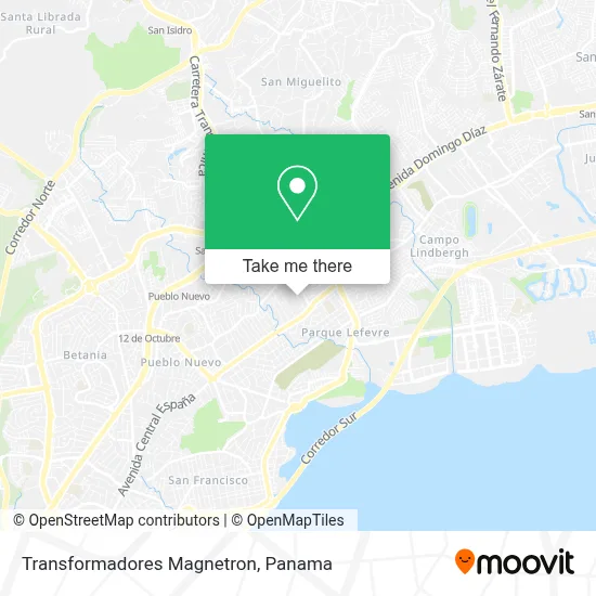 Transformadores Magnetron map