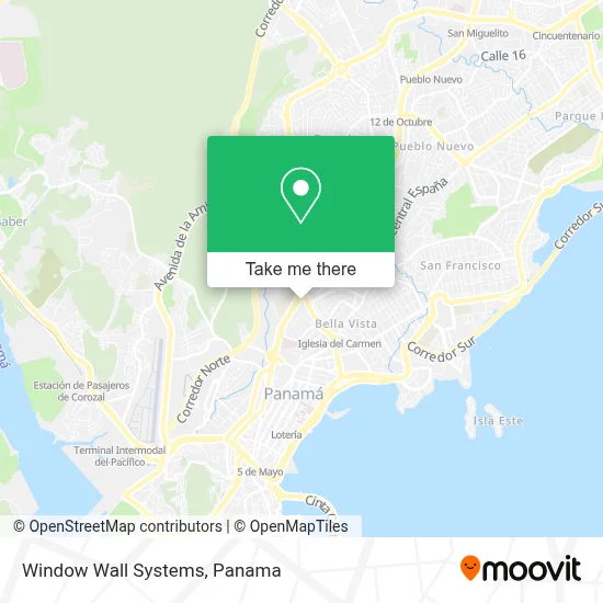 Window Wall Systems map