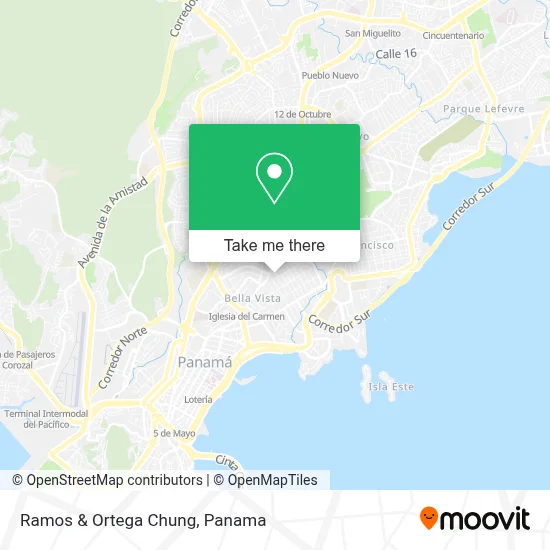 Ramos & Ortega Chung map