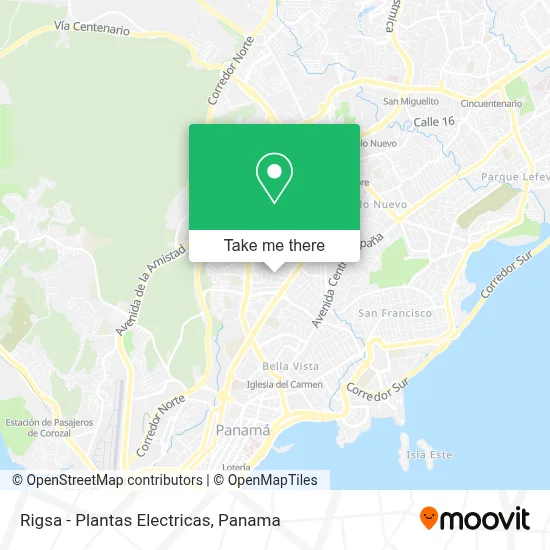 Rigsa - Plantas Electricas map