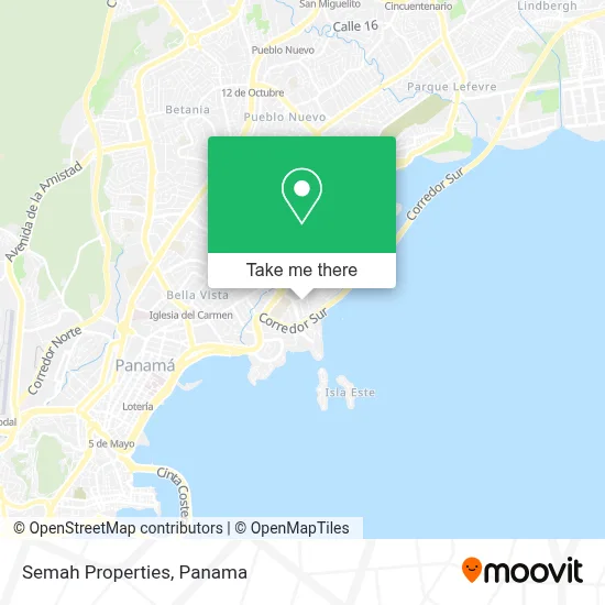 Semah Properties map