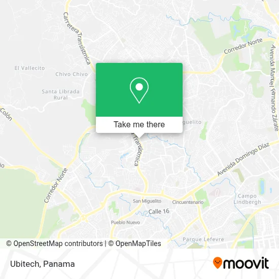 Ubitech map