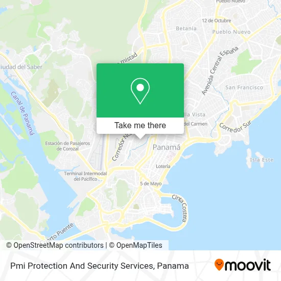 Pmi Protection And Security Services map