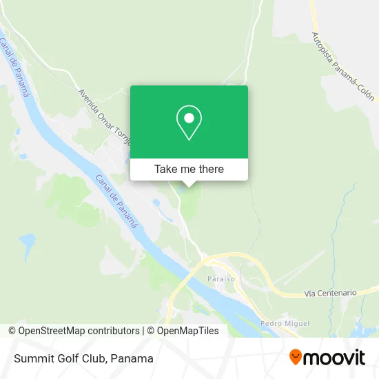Summit Golf Club map