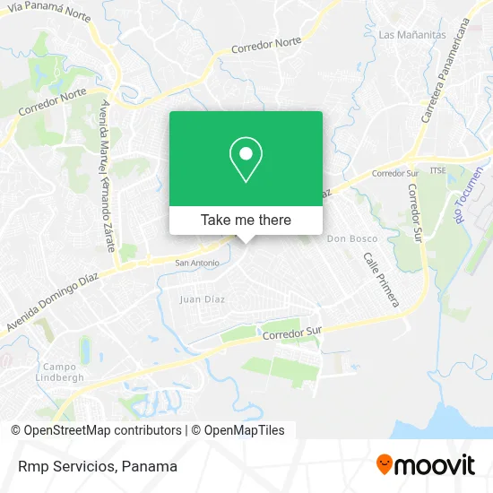 Rmp Servicios map