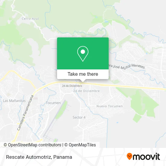 Rescate Automotriz map