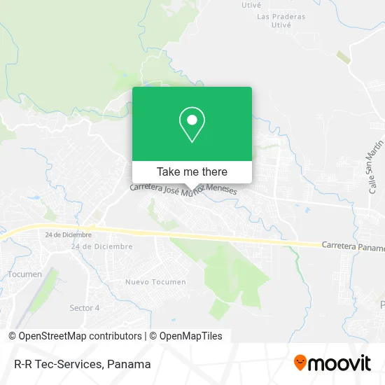 R-R Tec-Services map