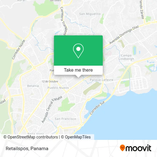 Retailspos map