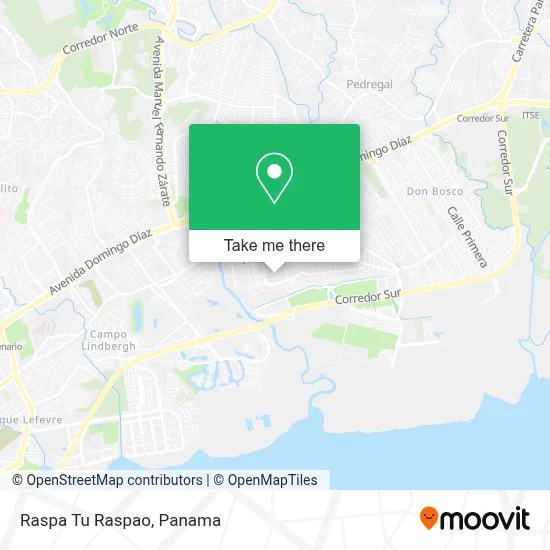 Raspa Tu Raspao map