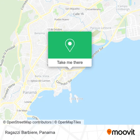 Ragazzi Barbiere map