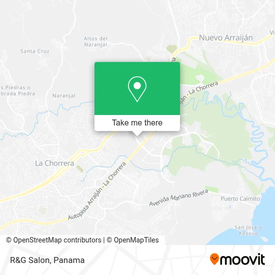 R&G Salon map