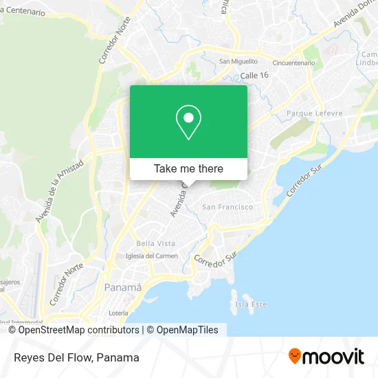 Reyes Del Flow map