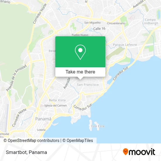 Smartbot map