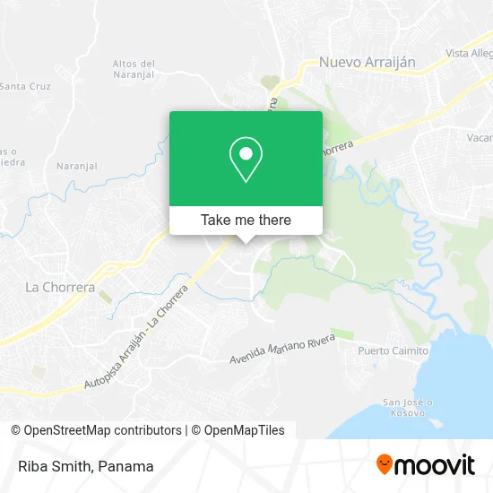 Riba Smith map
