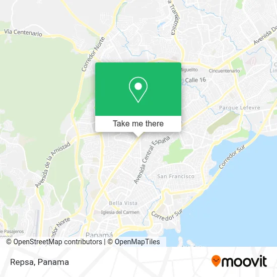 Repsa map