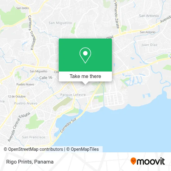 Rigo Prints map
