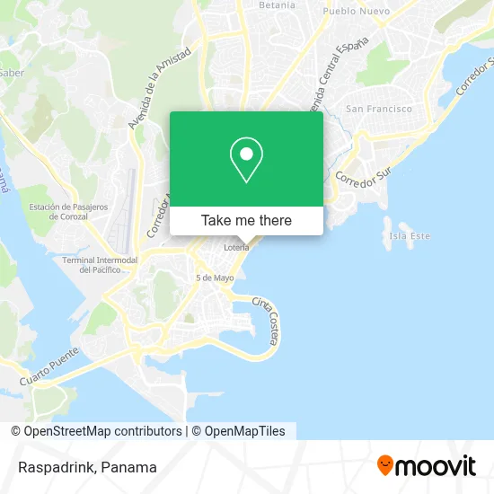 Raspadrink map