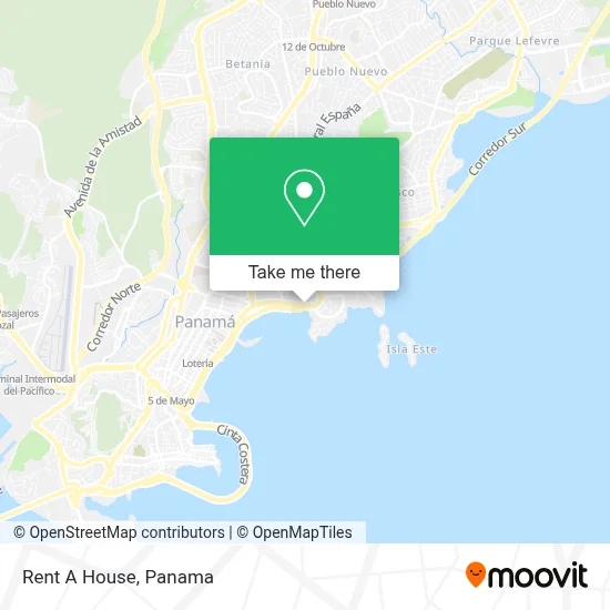 Rent A House map