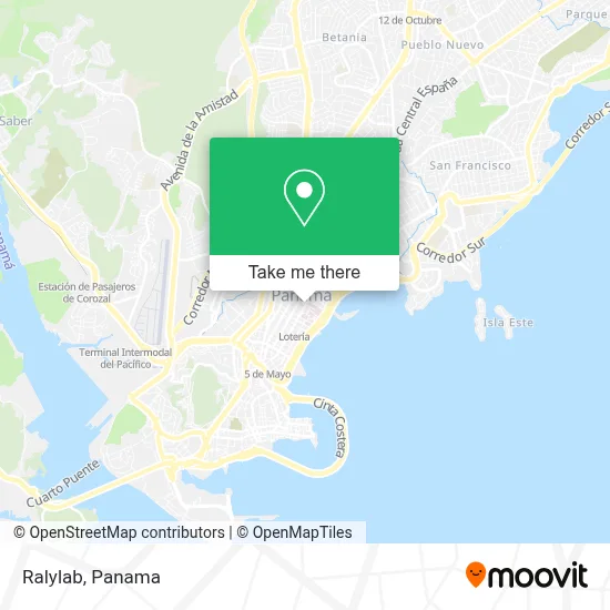 Ralylab map