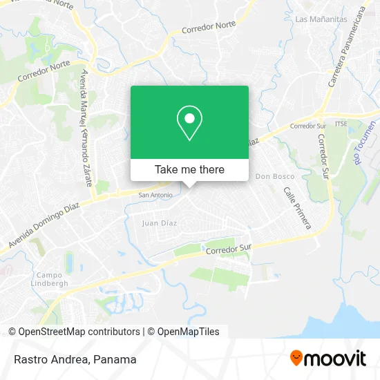 Rastro Andrea map