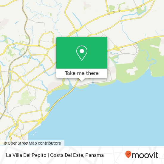 Mapa de La Villa Del Pepito | Costa Del Este