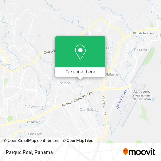 Mapa de Parque Real