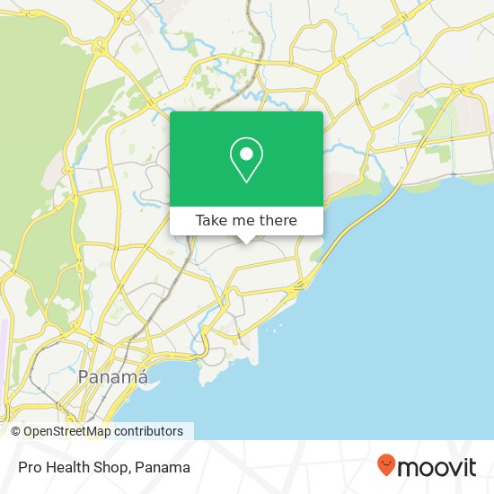 Pro Health Shop map