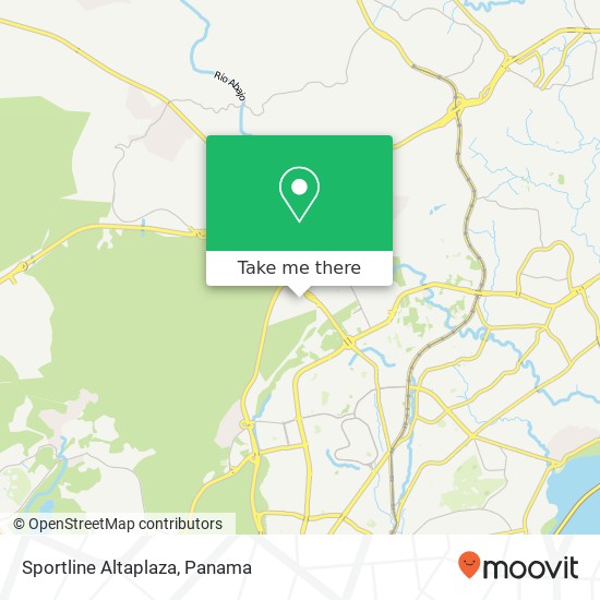 Sportline Altaplaza map