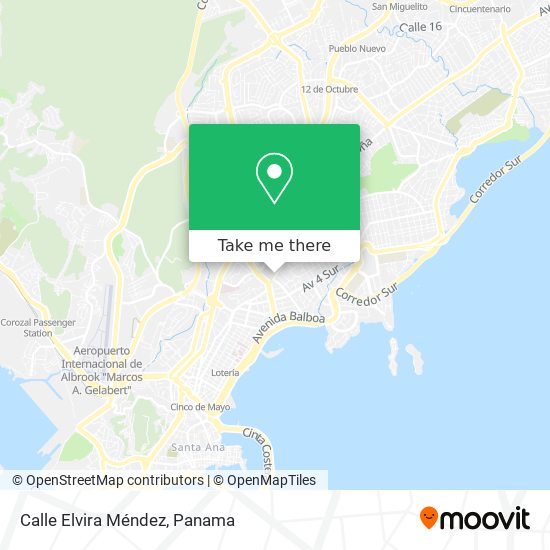 Calle Elvira Méndez map