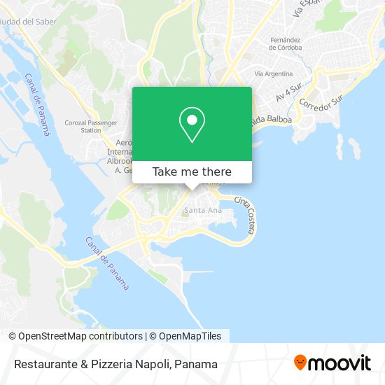 Restaurante & Pizzeria Napoli map