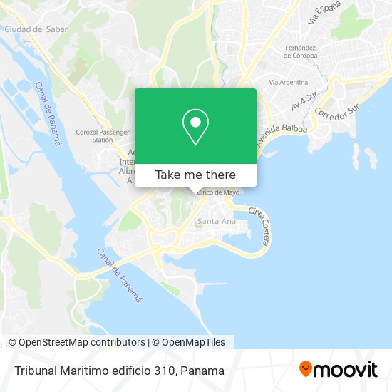 Tribunal Maritimo edificio 310 map