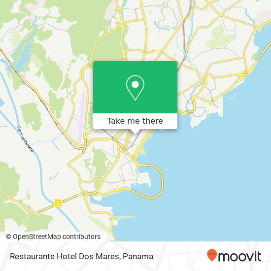 Restaurante Hotel Dos Mares map