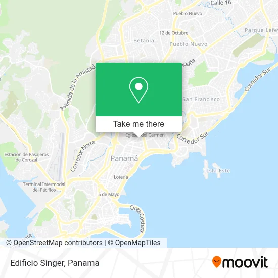 Edificio Singer map