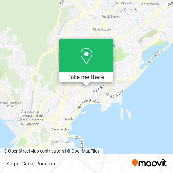 Sugar Cane map