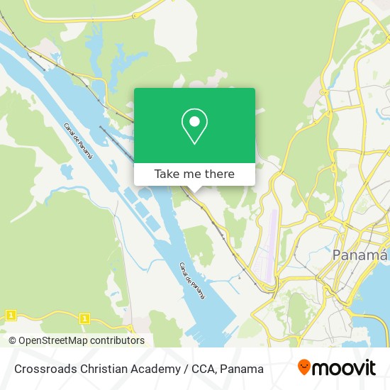 Mapa de Crossroads Christian Academy / CCA