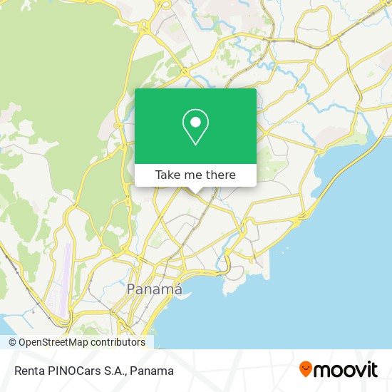 Renta PINOCars S.A. map